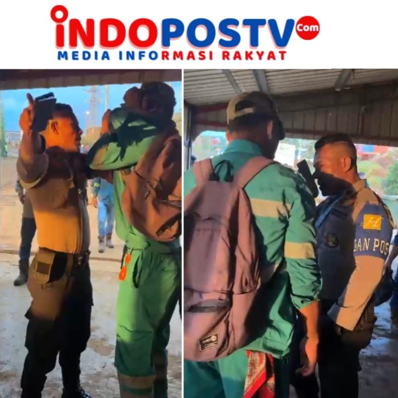 Warga Kawasi Minta Copot Oknum Security Pos Mera Kawasi.