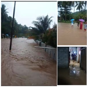 Banjir Rendam Ratusan Rumah di Desa Tokaka, Halsel